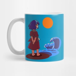 Sunset and Calming Wave Mug